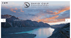 Desktop Screenshot of davidculpphotography.com
