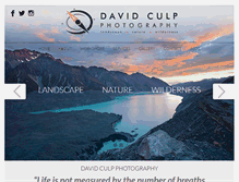 Tablet Screenshot of davidculpphotography.com